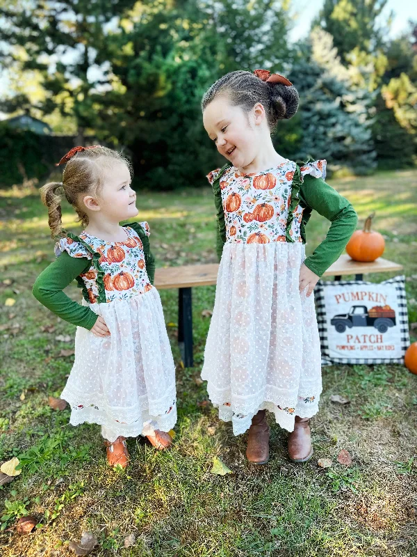 Girl’s Pumpkin Patch Dress