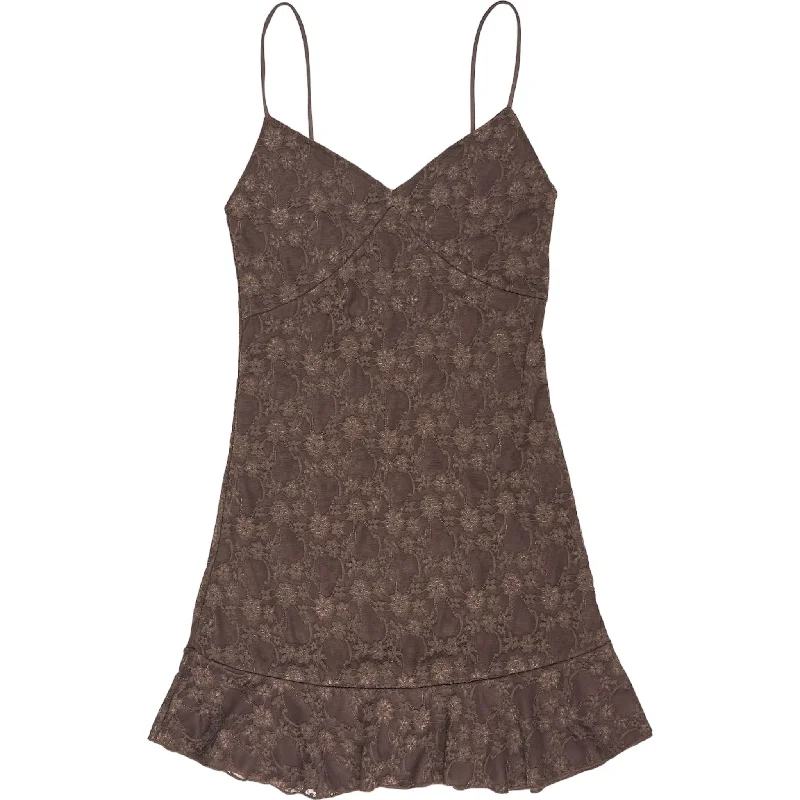 Motel Brown Lace Ashila Dress