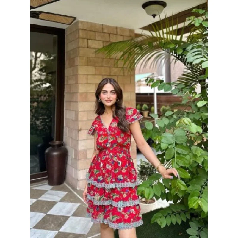 MIRIPRET Laura Red Dress