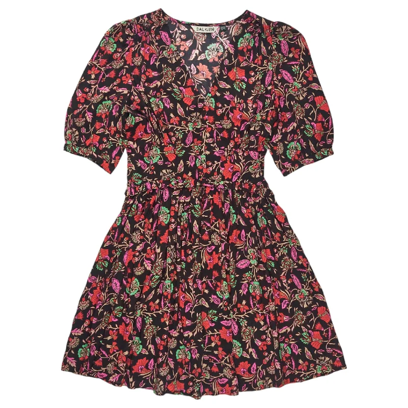 Baukjen Black/Multi Floral Cosette Dress