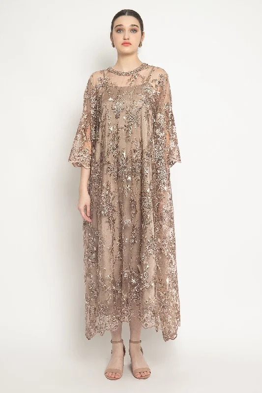 Shanum Dress in Bronze