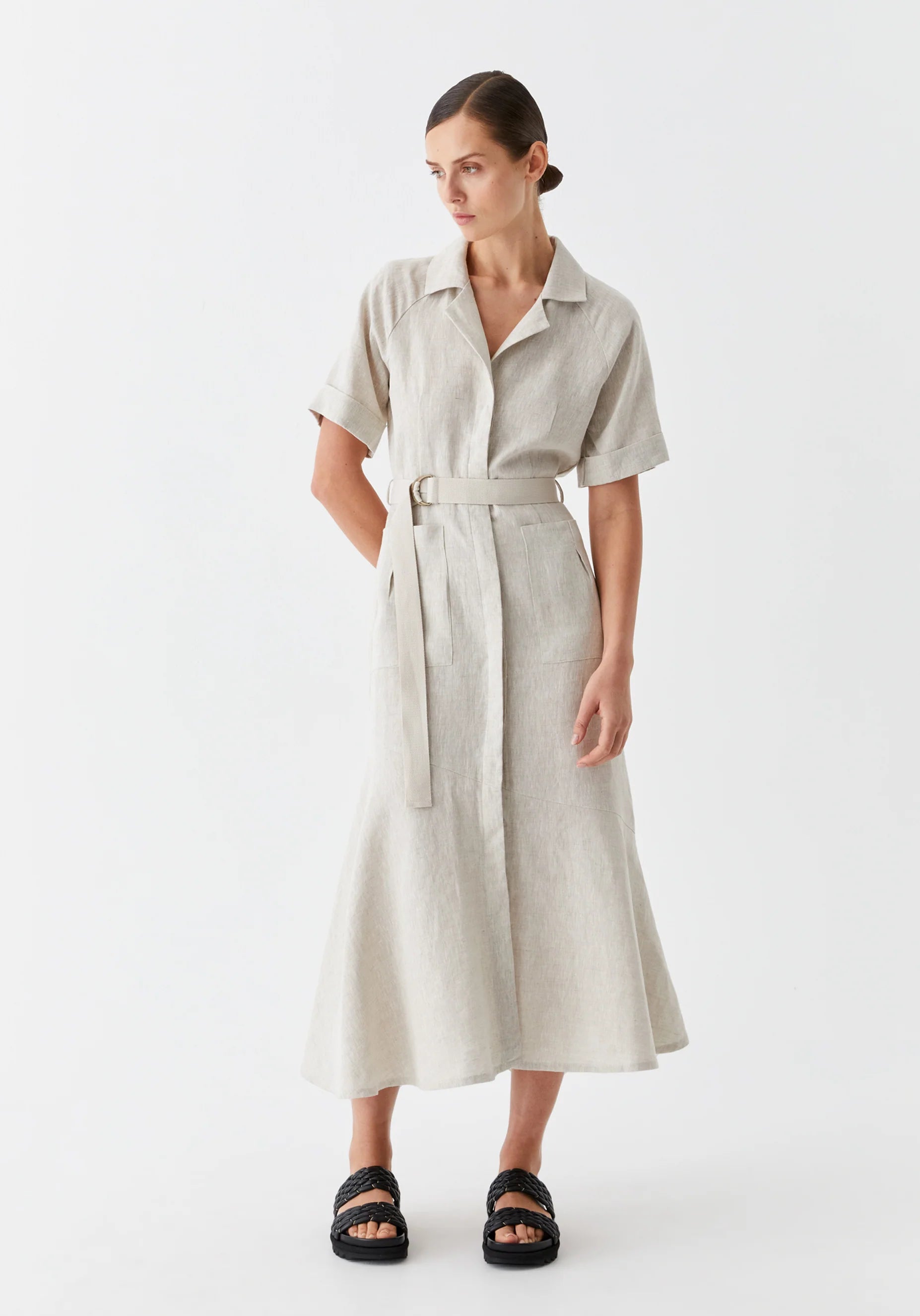 Morrison Bodhi Linen Dress Natural
