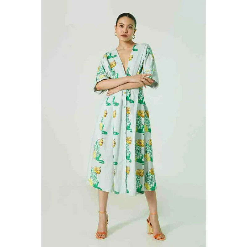 Ekastories The Utopian Tiger Dress (Set of 2)