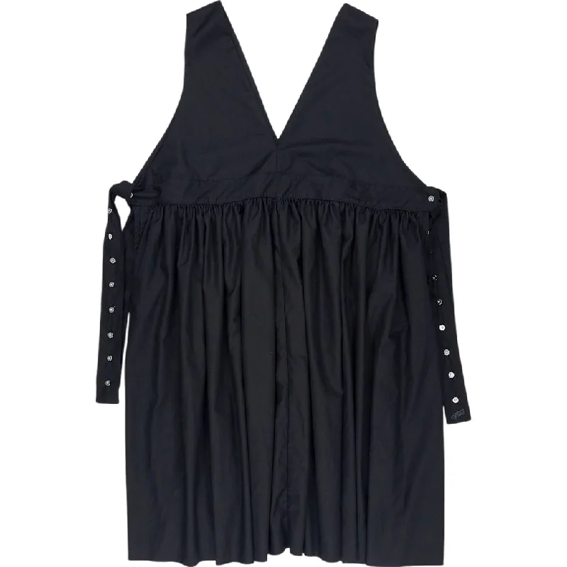 Van Goodfight Black V-Neck Dress