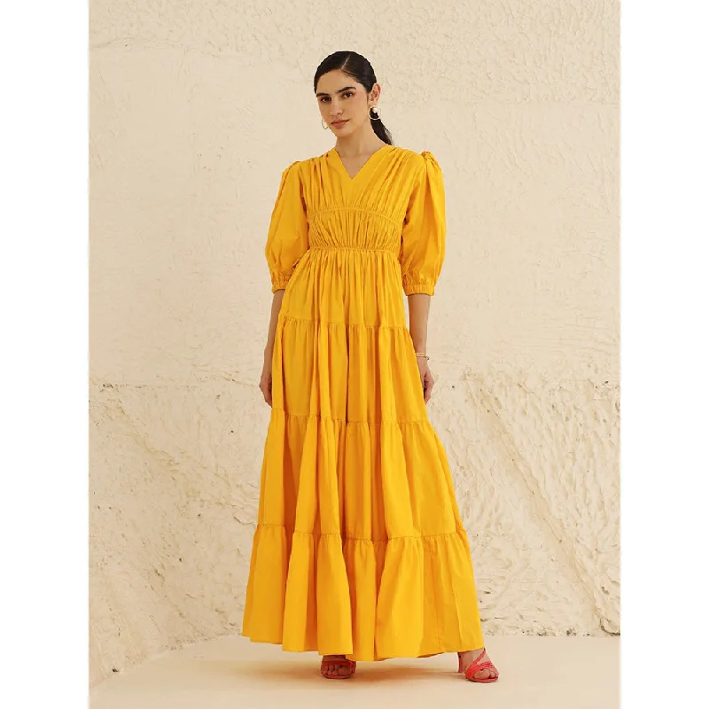 Ashico Cecelia Dress - Yellow