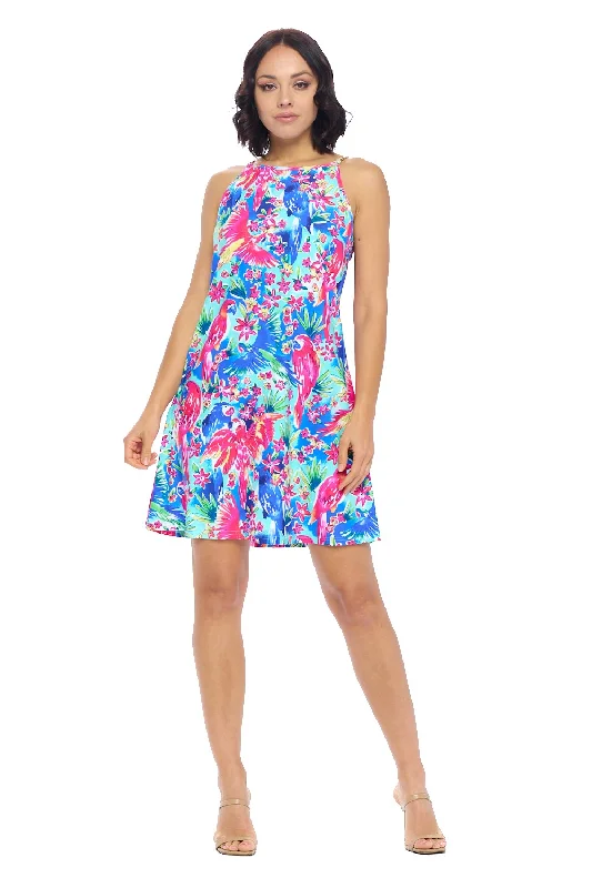 Andy Chain Strap Dress In Mint