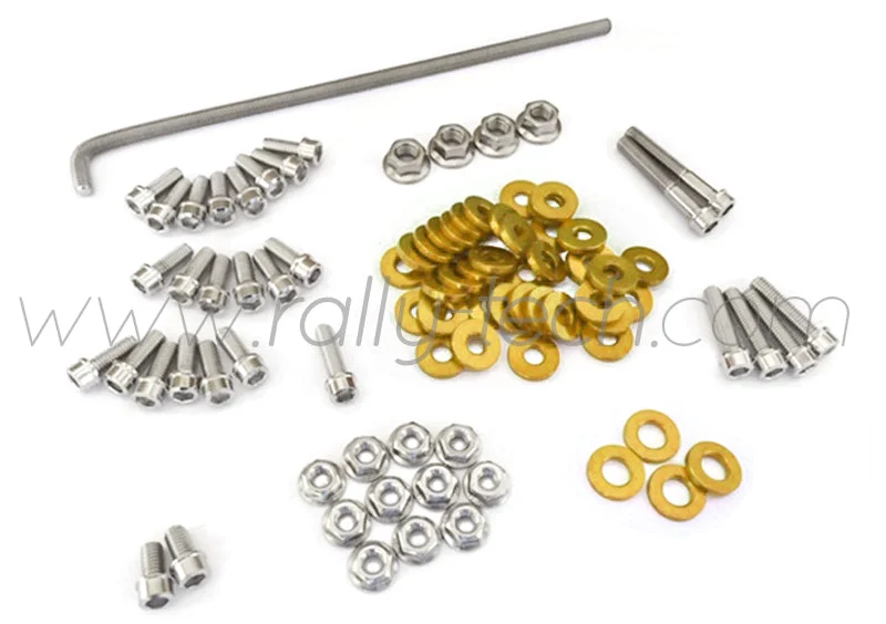 ENGINE BAY DRESS UP BOLT KIT - HONDA K20 - GOLD