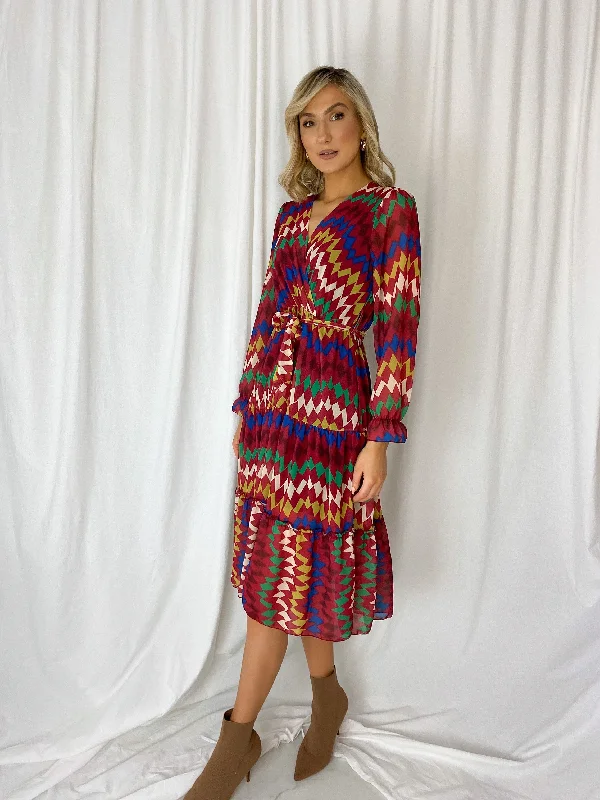 Carla Printed Dress