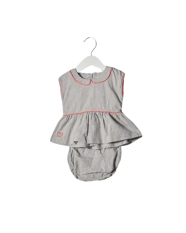 Chateau de Sable Dress + Bloomer 6M