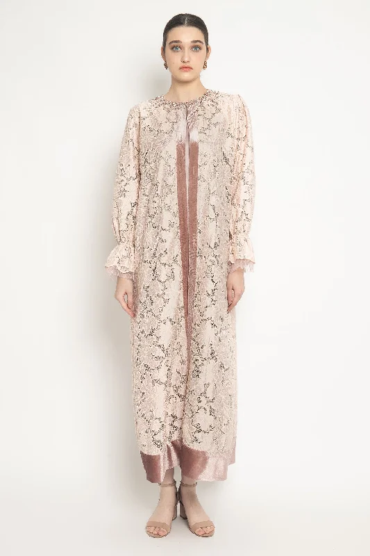 Jaleela Dress in Blush Pink