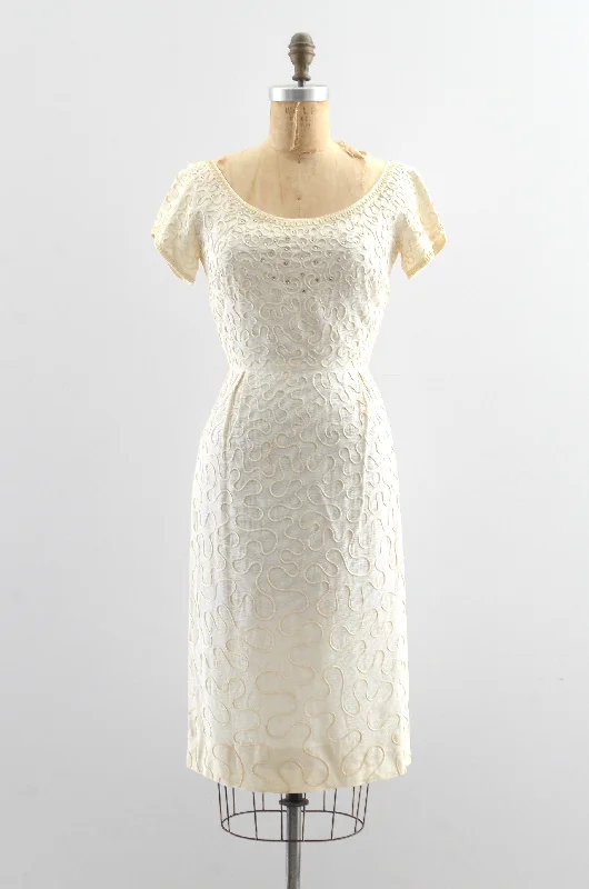 Soutache 50's Wiggle Dress