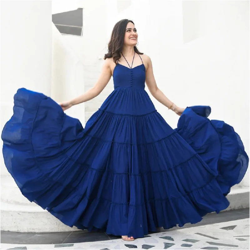 ORDINAREE Admiral Cotton Backless Dress