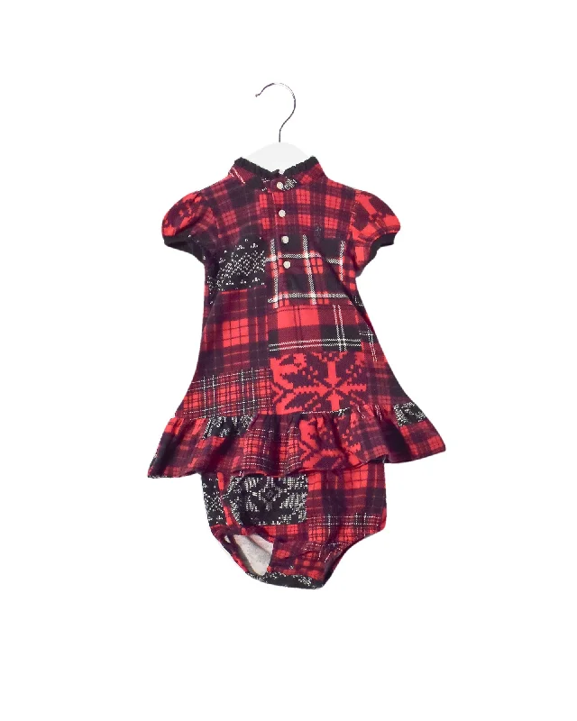Ralph Lauren Dress & Bloomer Set 12M