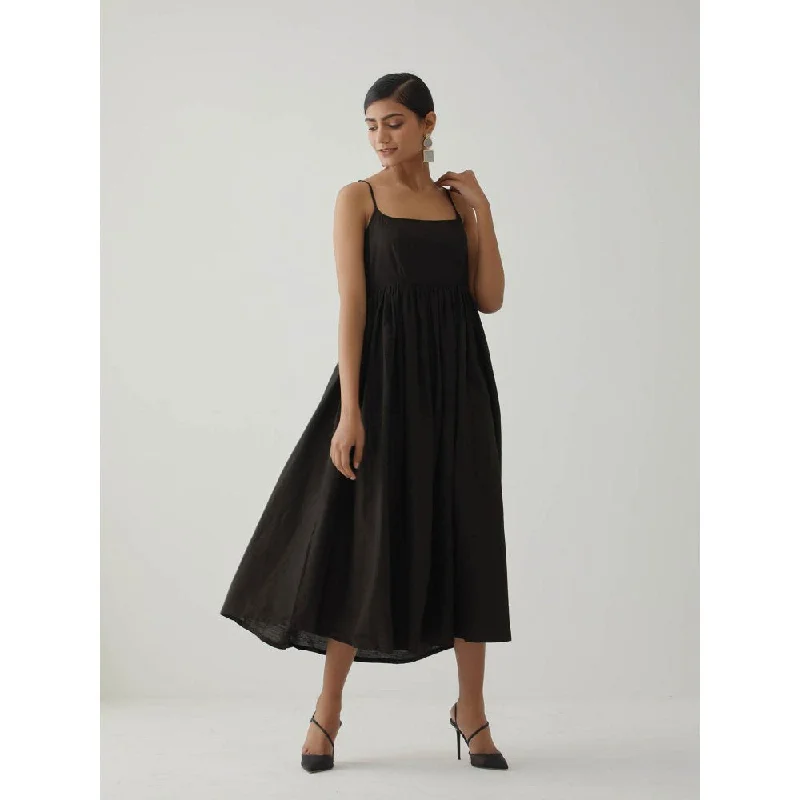TIC Black Strappy Rigel Dress