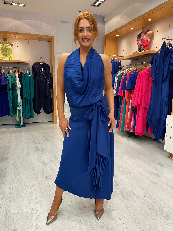 Kevan Jon Cobalt Petra Dress