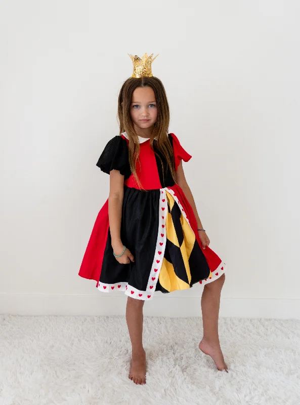 Queen of Hearts Dress- Luxe