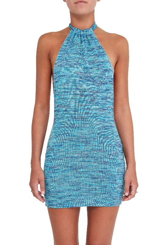 BOUNTY dress - aqua