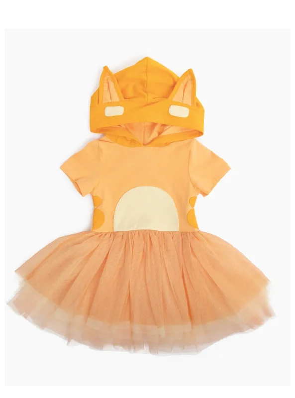 PREORDER - Orange Doggo Dress