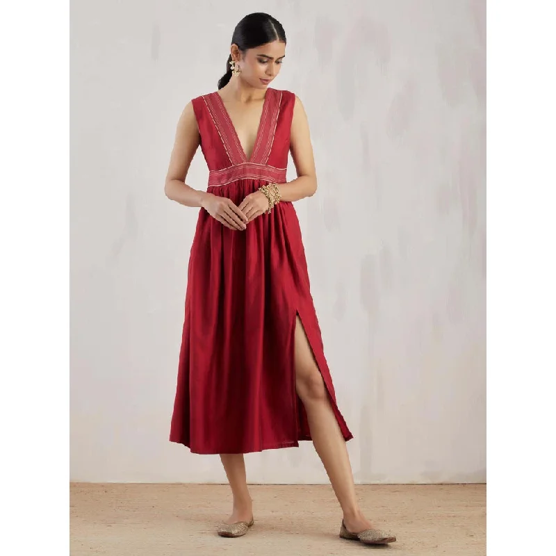 The Indian Cause Red Sirgus Dress