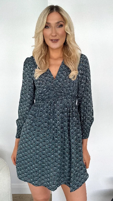 Bruna Short Printed Dress