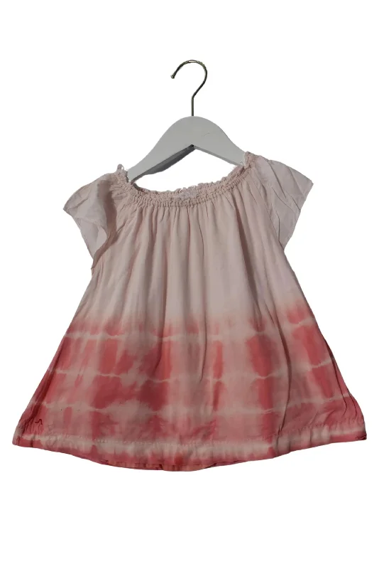 Chateau de Sable Short Sleeve Tie Dye Dress 18M