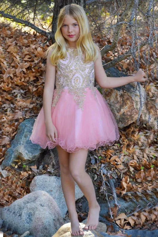 Stunning Beaded Knee length Dress