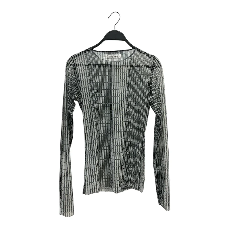 HENRIK VIBSKOV/T-Shirt/M/All Over Print/Cotton/GRN/SET Thin T-Shirt Open Front Quick Dry HENRIK VIBSKOV/T-Shirt/M/All Over Print/Cotton/GRN/SET Thin T-Shirt Open Front Quick Dry
