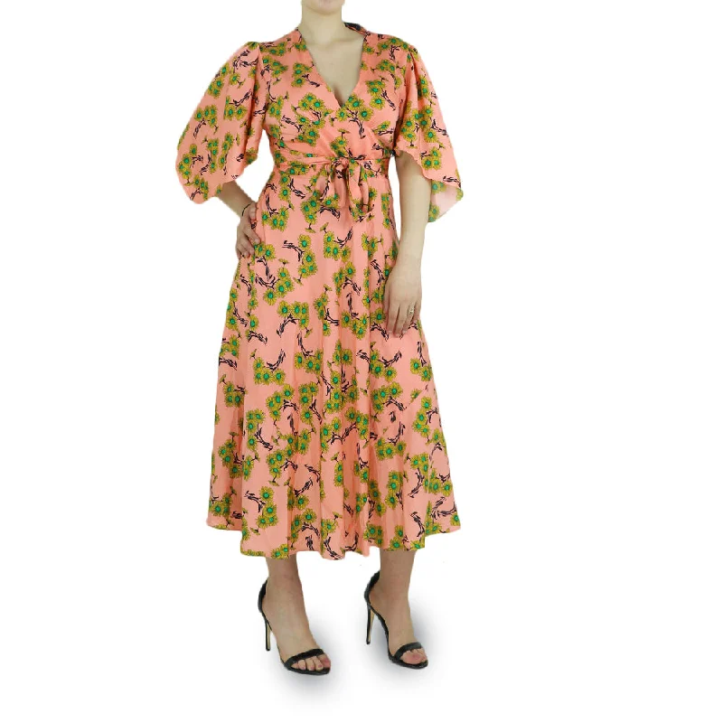 Women's Floral Long Dress,Multi Tunics Travel practical
