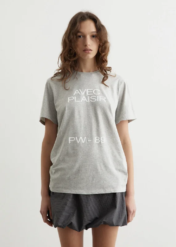 Agust T-Shirt Graphic T-Shirt Round Neck Polyester