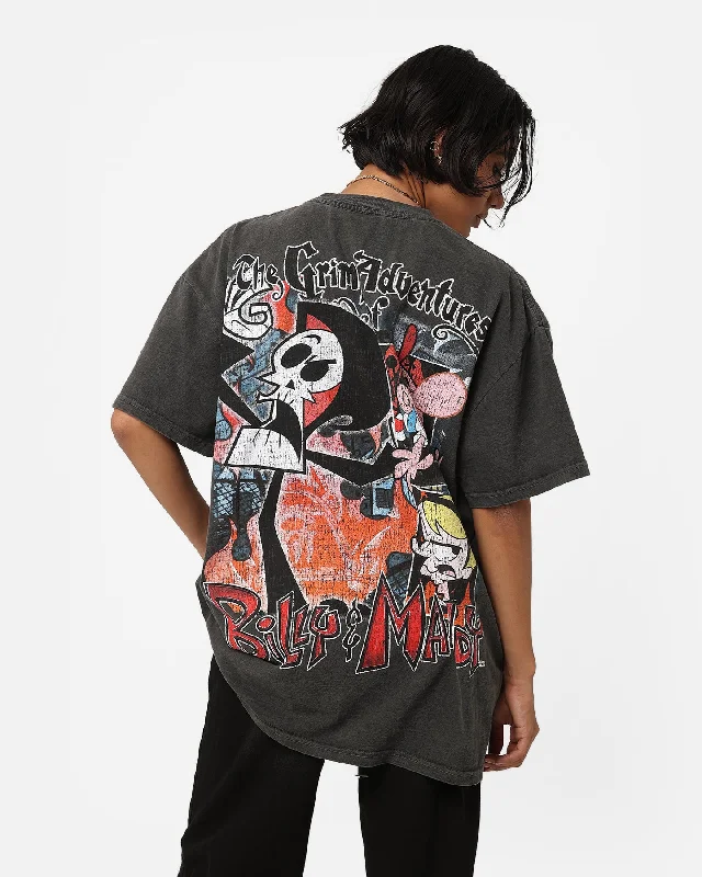 American Thrift X Cartoon Network Grim Heavyweight Vintage T-Shirt Black Wash Machine Wash Dry Clean Hand Wash American Thrift X Cartoon Network Grim Heavyweight Vintage T-Shirt Black Wash Machine Wash Dry Clean Hand Wash