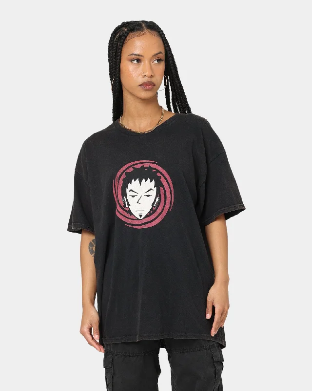 American Thrift X Daria Trent Lane Vintage T-Shirt Black Seamless Knitted Crochet