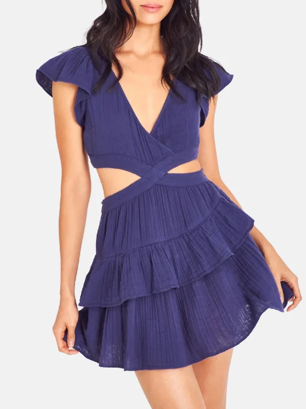 Audrina Dress In Midnight Tunics Recommended stylist
