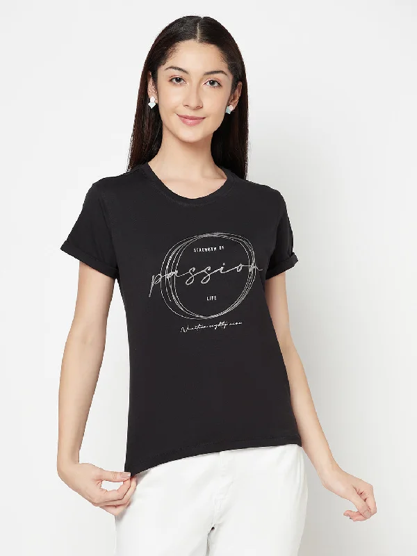 Women's Casual Regular Short Sleeve Black Round neck Graphic Print T-Shirt Polka Dot Checkered Tartan Women's Casual Regular Short Sleeve Black Round neck Graphic Print T-Shirt Polka Dot Checkered Tartan