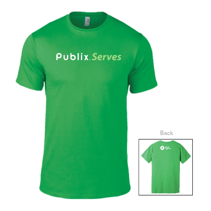 Publix Serves Good Together Men’s/Unisex T-Shirt - Apple Oversized T-Shirt Spandex breathable Publix Serves Good Together Men’s/Unisex T-Shirt - Apple Oversized T-Shirt Spandex breathable