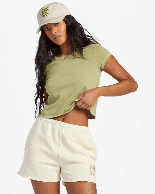 Daily T-Shirt - Avocado Oversized T-Shirt Spandex breathable