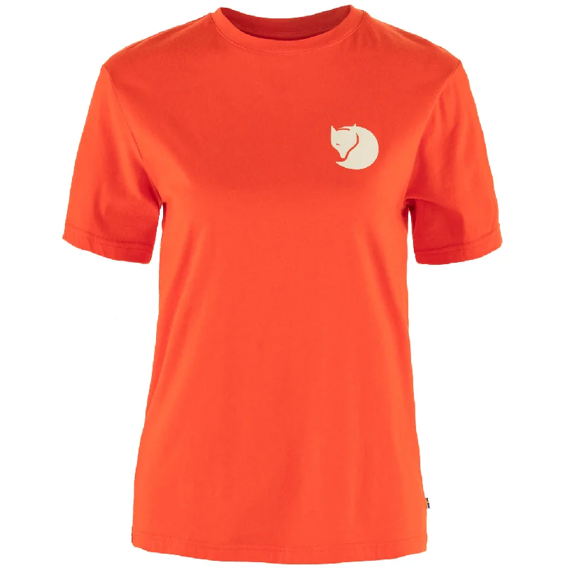Walk With Nature T-Shirt Women Welt Pockets Slit Pockets Flap Pockets