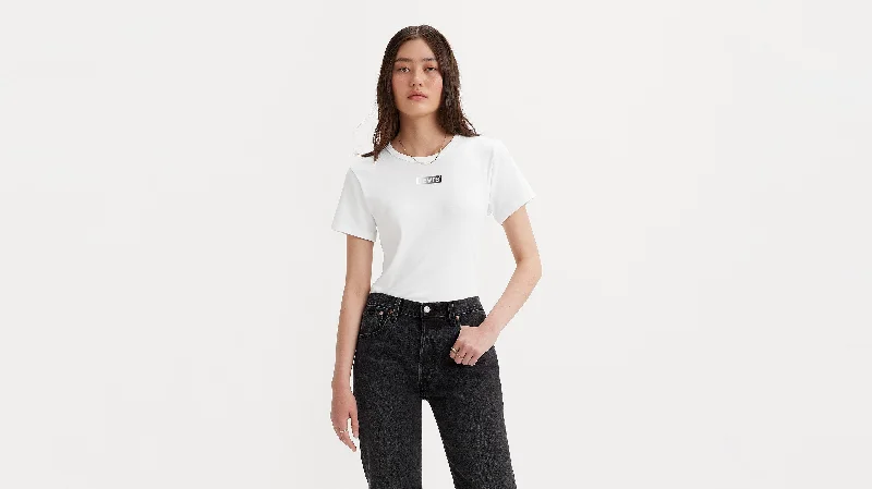 Levi's® Women's Graphic Rickie T-Shirt Fitted T-Shirt Seamless Stretchy