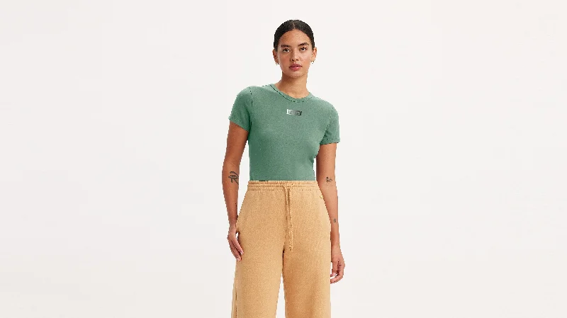 Levi's® Women's Graphic Rickie T-Shirt Oversized T-Shirt Spandex breathable