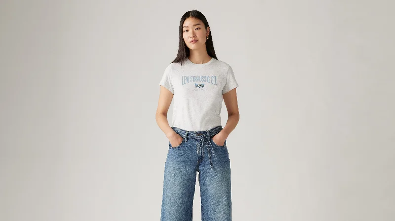 Levi's® Women's Perfect T-Shirt Cotton Fabric Linen Fabric Terry Fabric