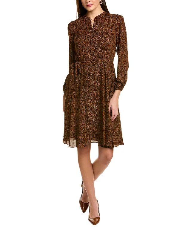 Nanette Nanette Lepore Tie-Waist A-Line Dress Tunics Handmade artisanal