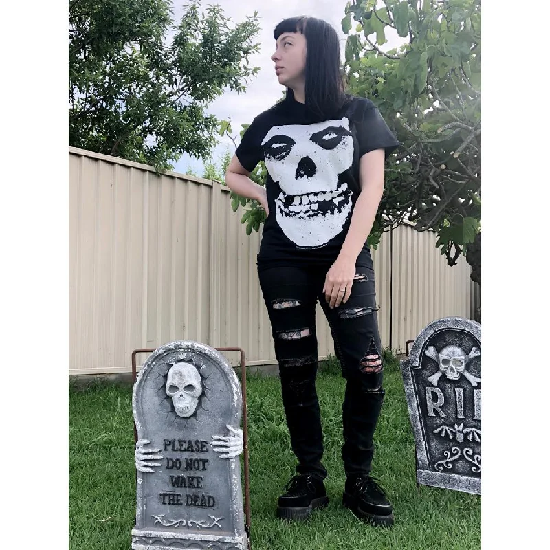 The Misfits | Skull & Logo T-Shirt Iron Safe Non-Iron Wrinkle Free