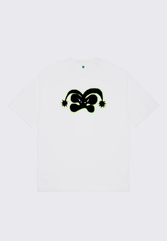 x NANOOK 2C T-Shirt - White Ribbed T-Shirt High Neck Heavyweight