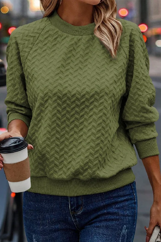 Cozy Cable Knit Long Sleeve Crew Neck Sweater Mini Dress Elegant Classic Vintage