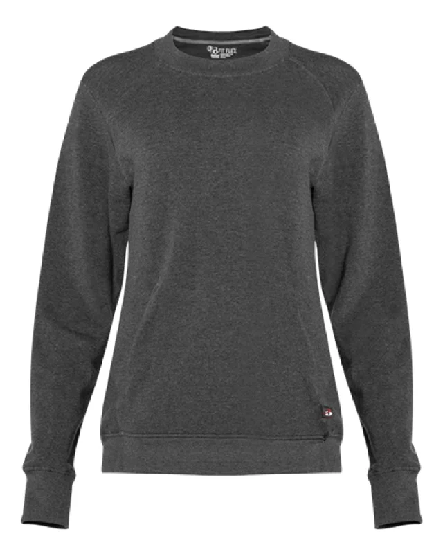 FitFlex Women's French Terry Sweatshirt Hoodie with Contrast Stitching Detailed Premium FitFlex Women's French Terry Sweatshirt Hoodie with Contrast Stitching Detailed Premium