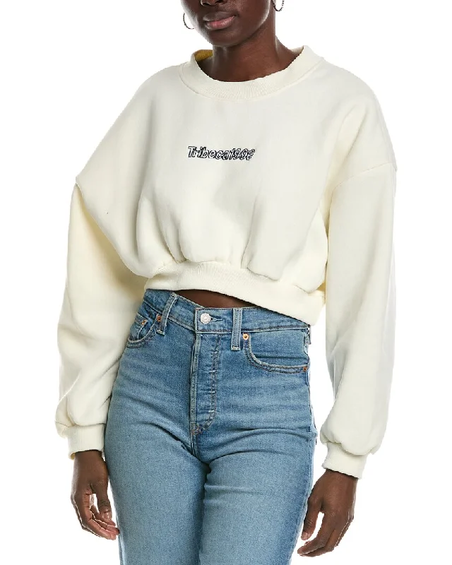 Lyra & Co. Cropped Sweatshirt Hoodie Sweatshirt Pullover