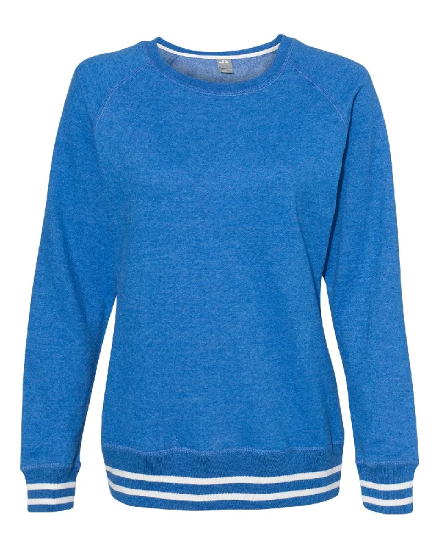 Women’s Relay Crewneck Sweatshirt Hoodie with Pattern Geometric Abstract