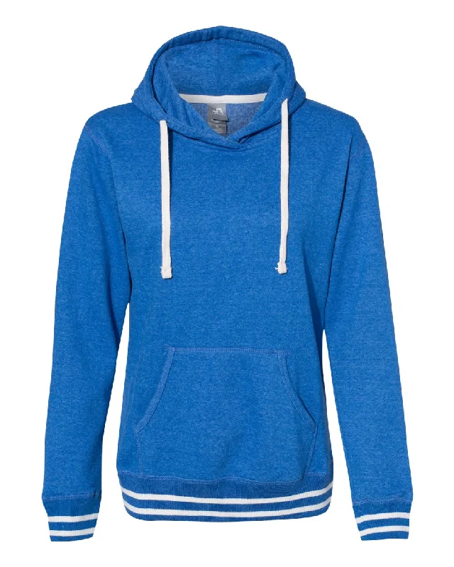 Women’s Relay Hooded Sweatshirt Hoodie with Lace Feminine Delicate