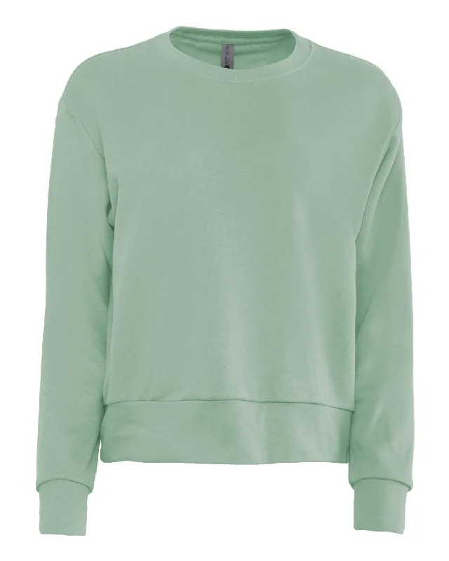 Women's Laguna Sueded Sweatshirt Hoodie with Slit Hem Functional Movement