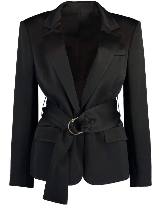 Belted Tailored Jacket Corduroy Jacket Velvet Jacket Brocade Jacket