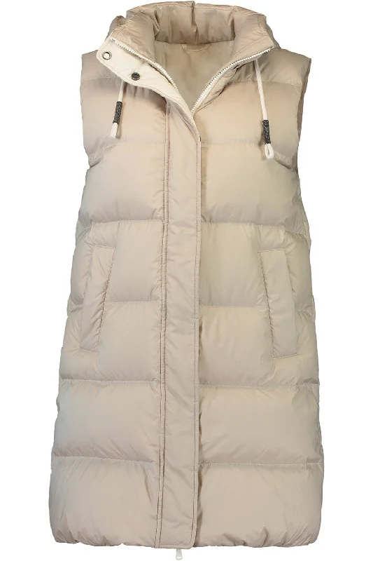 Quilted Hoodie Gilet Hoodie with Reflective Safety Nightwear
